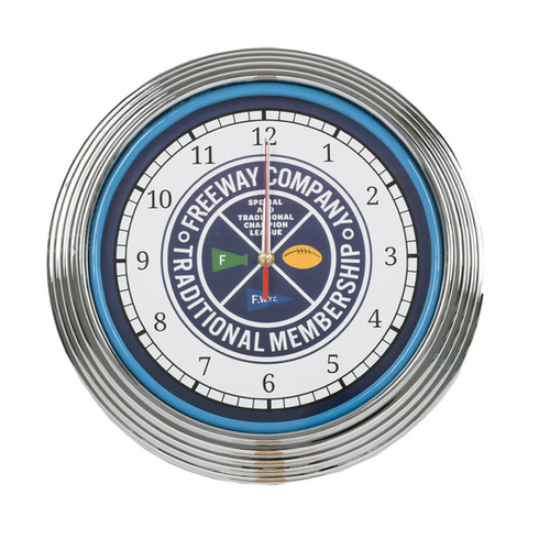 FREEWAY CLUBMAN NEON CLOCK | FREEWAY428