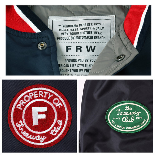 45rpm リバーシブル スタジャン 2 日本製 45アールピーエム REVERSIBLE BASEBALL JACKET(スタジャン) | FREEWAY428