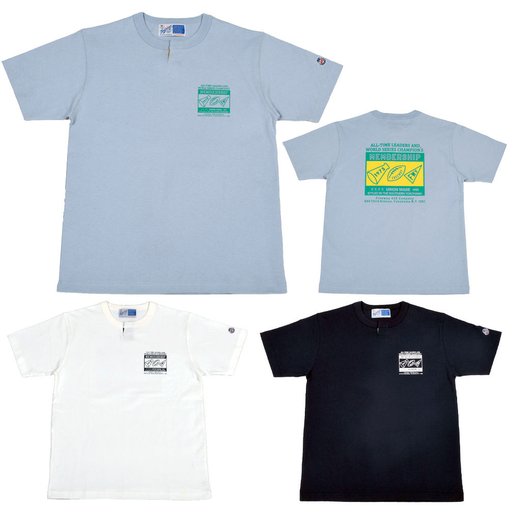 FREEWAY MEMBERSHIP ヘンリーTシャツ