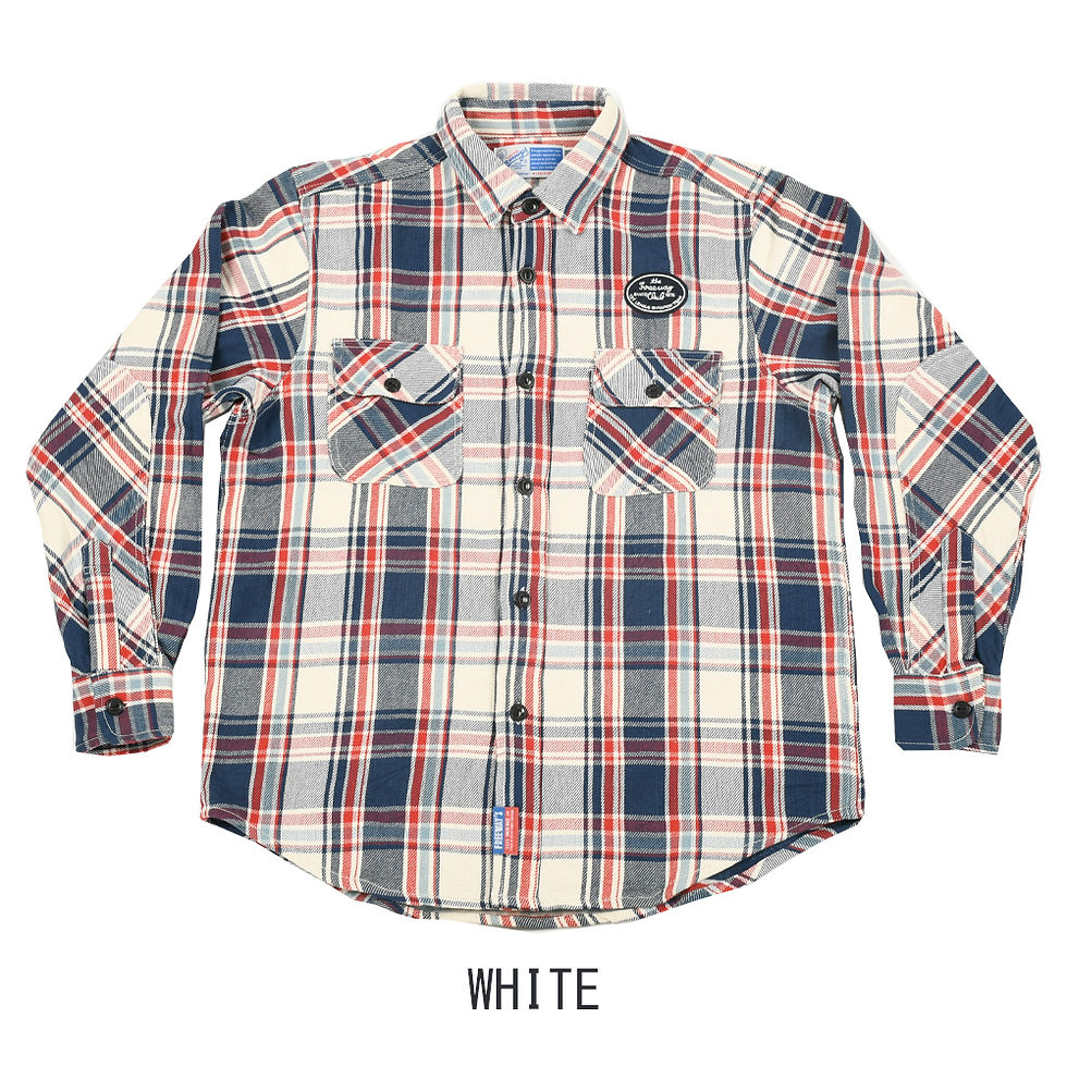 サムネイル： HEAVY FLANNEL CHEKED SHIRT