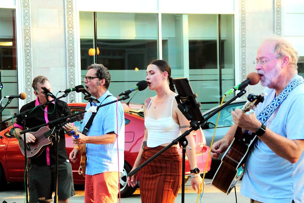 Riders at FRIDAY NIGHT LIVE