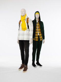 Sustainable male mannequin possible in any colour