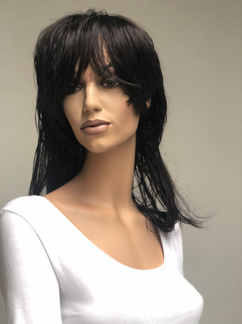 Brown wig for shopdisplays