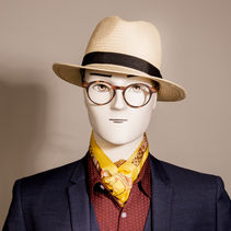 mannelijke vintage hoofd