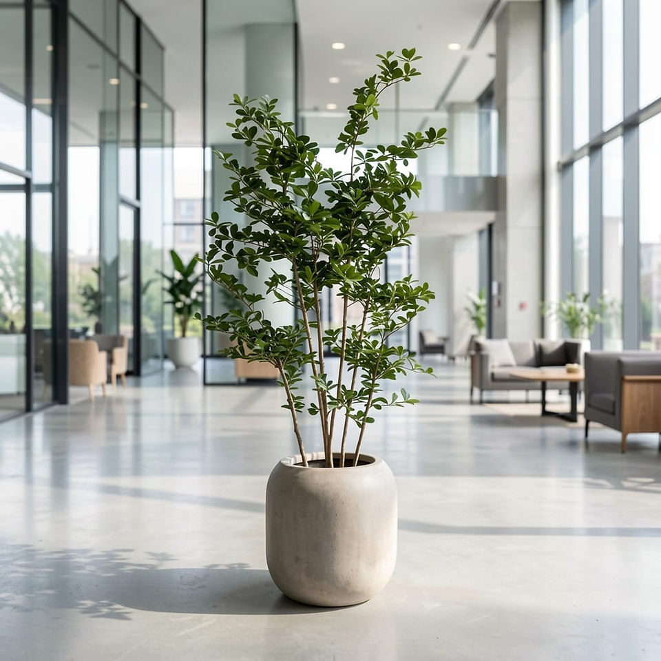 artificial plants for shop interiors
