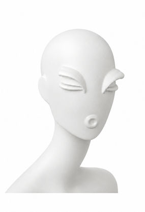 New head for mannequins