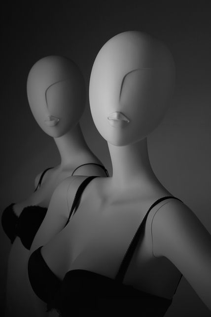 Lingerie mannequin voor bh's
