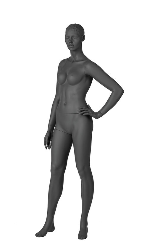 young and trendy girls mannequindisplay