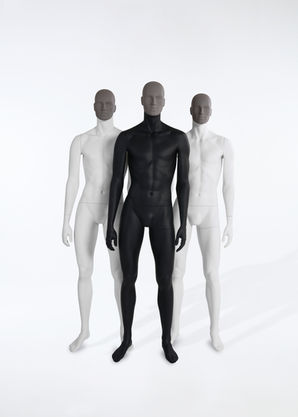 Présentoir de mannequins pour vêtements pour hommes