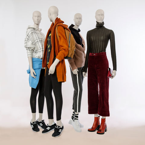 Duurzame en onbreekbare etalagepop