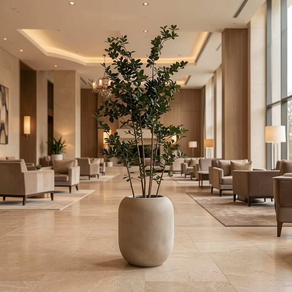 artificial plants for shop interiors