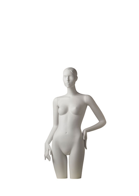 Buste féminin avec bras et tête