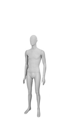 Male mannequin covered with fabric