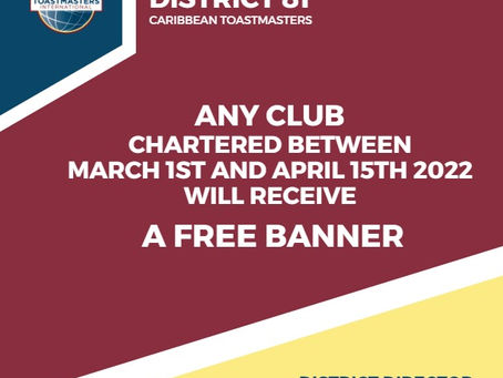 Here's An Opportunity To Win A Free Banner!