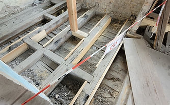 Holzbalkendecken ertüschtigung - Denkmalschutz