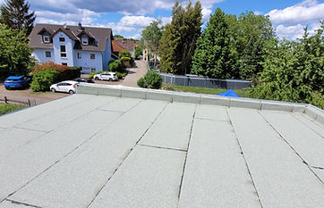 Flachdach, Bitumen Abdichtung