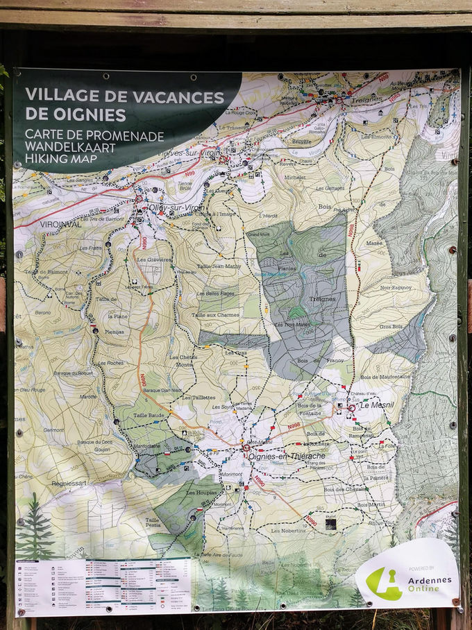 Info-borden Village de Vacances d'Oignies