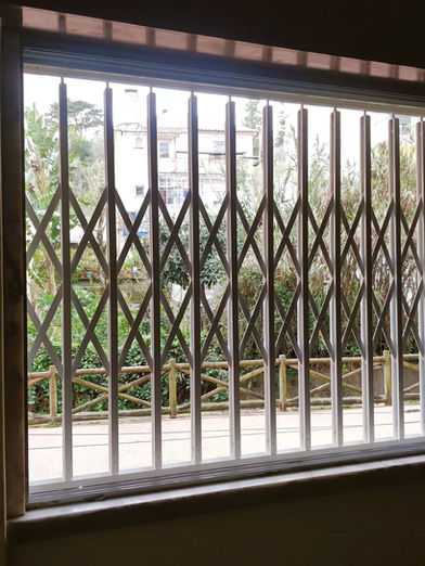 Grade Largata para proteção de intrusão pela Janela