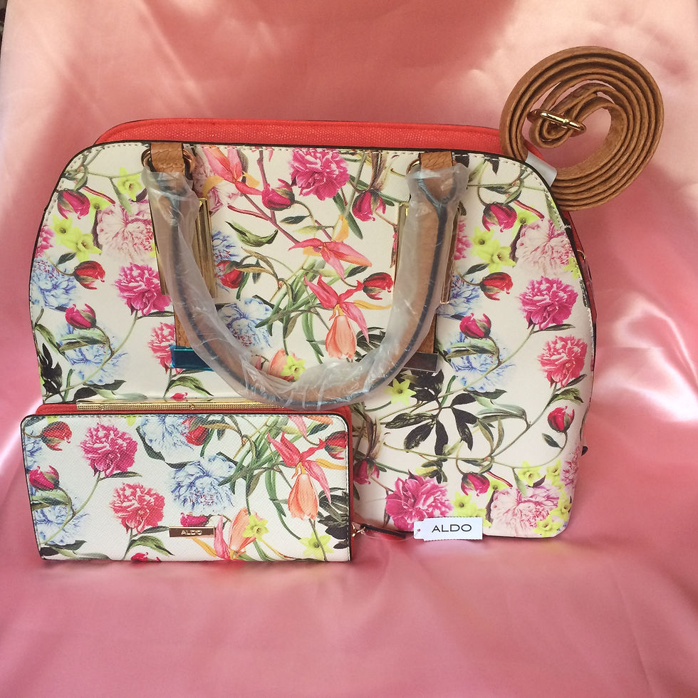 Thumbnail: Aldo Floral Handy & Sling Bag w/ Wallet (Set)