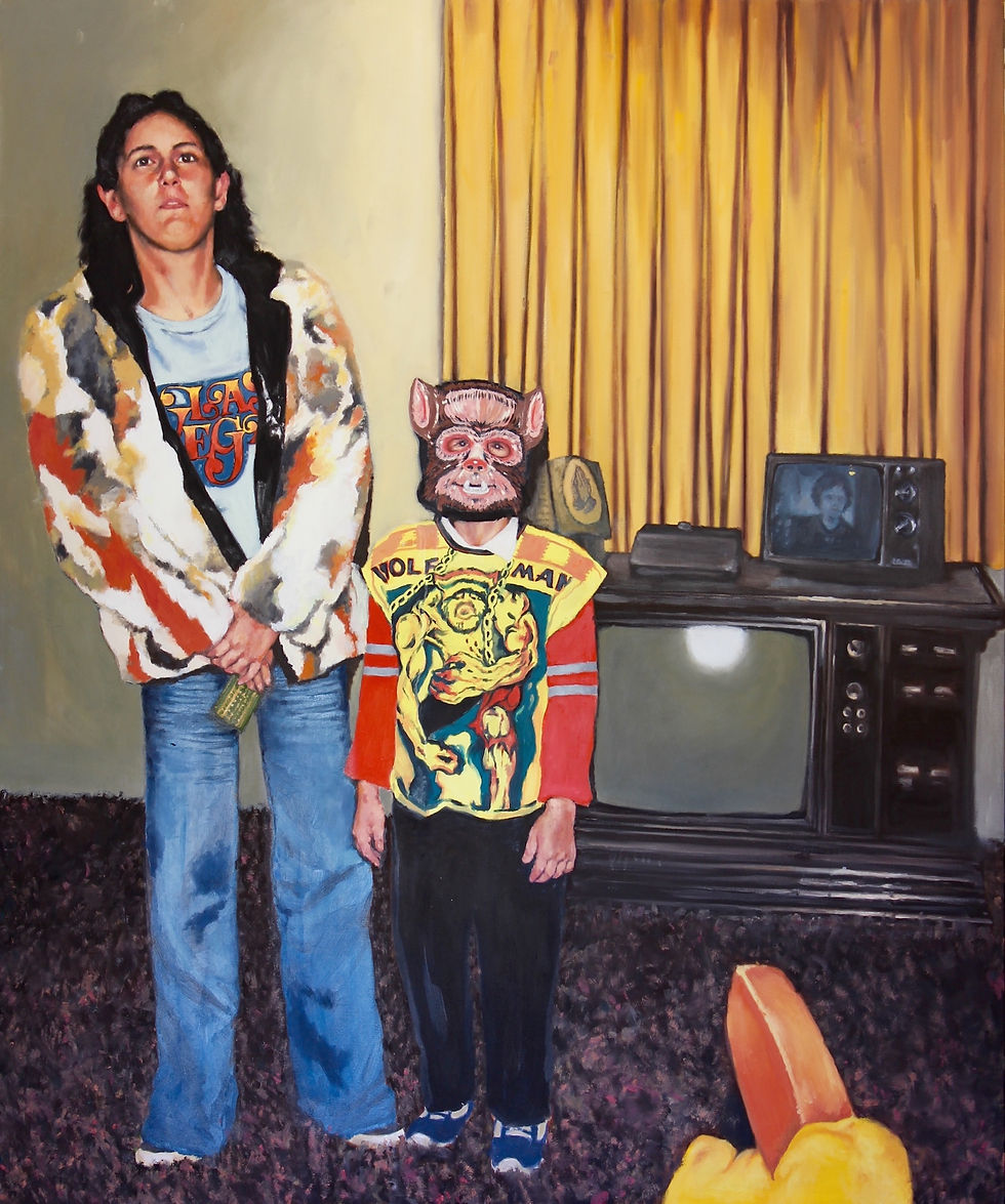 Two Young Pyschedelics by Chad Horn