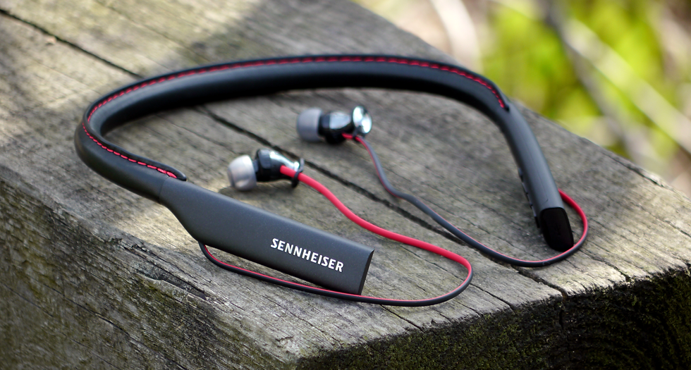 Sennheiser Momentum in-Ear Wireless Black Headphones Bluetooth 4.1 with Qualcomm