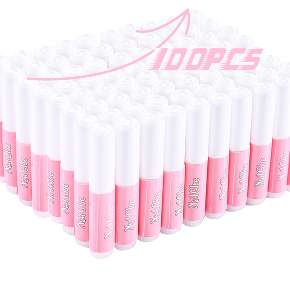 10/100Pcs Super Strong Nail Glue for Acrylic Nails Press On Nails Profession Nai
