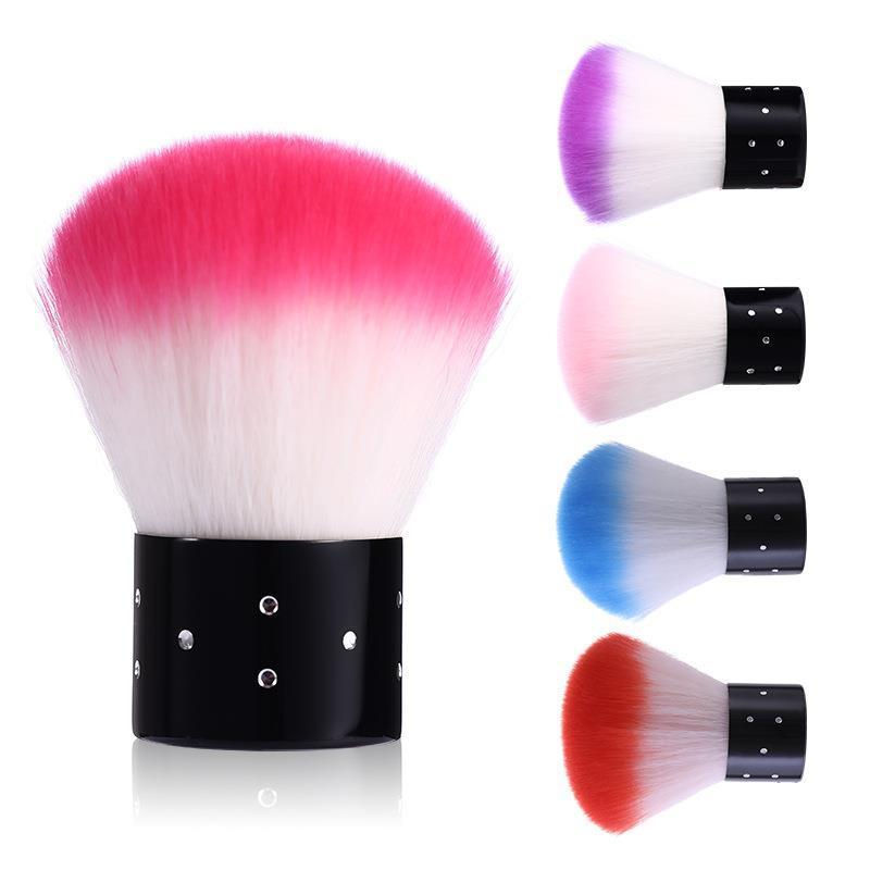 Thumbnail: 1PCS Professionals Nails Art Mushroom Brush Round Paint Gel Dust Cleaning Make U