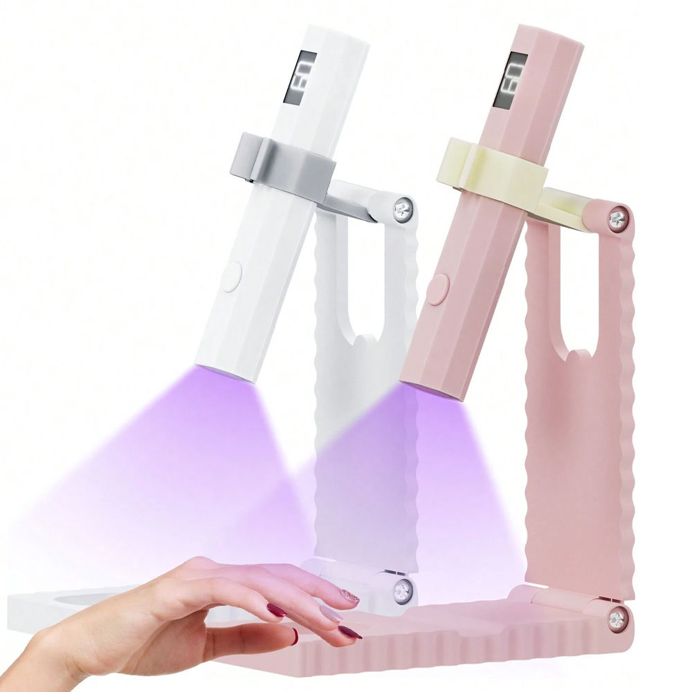 Handheld UV Light for Gel Nails Portable UV Nail Lamp Rechargeable LED Nail Lamp