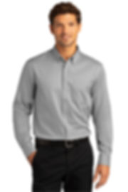 Port Authority® Long Sleeve SuperPro React™ Twill Shirt -W808
