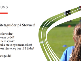 Vi søker aktivitetsguider på Stovner!