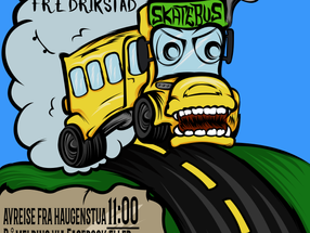 Skatetur til Fredrikstad 11. februar