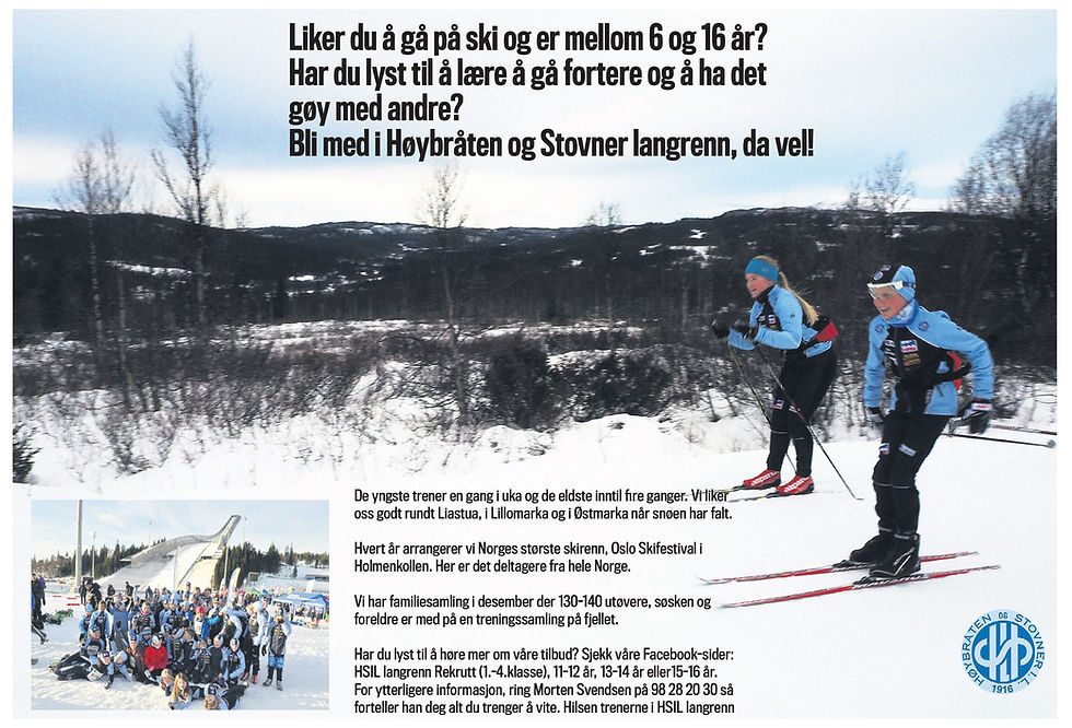 Liker du å gå på ski?