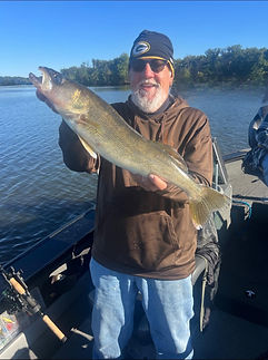 Beautiful Slot Walleye from the Flowage