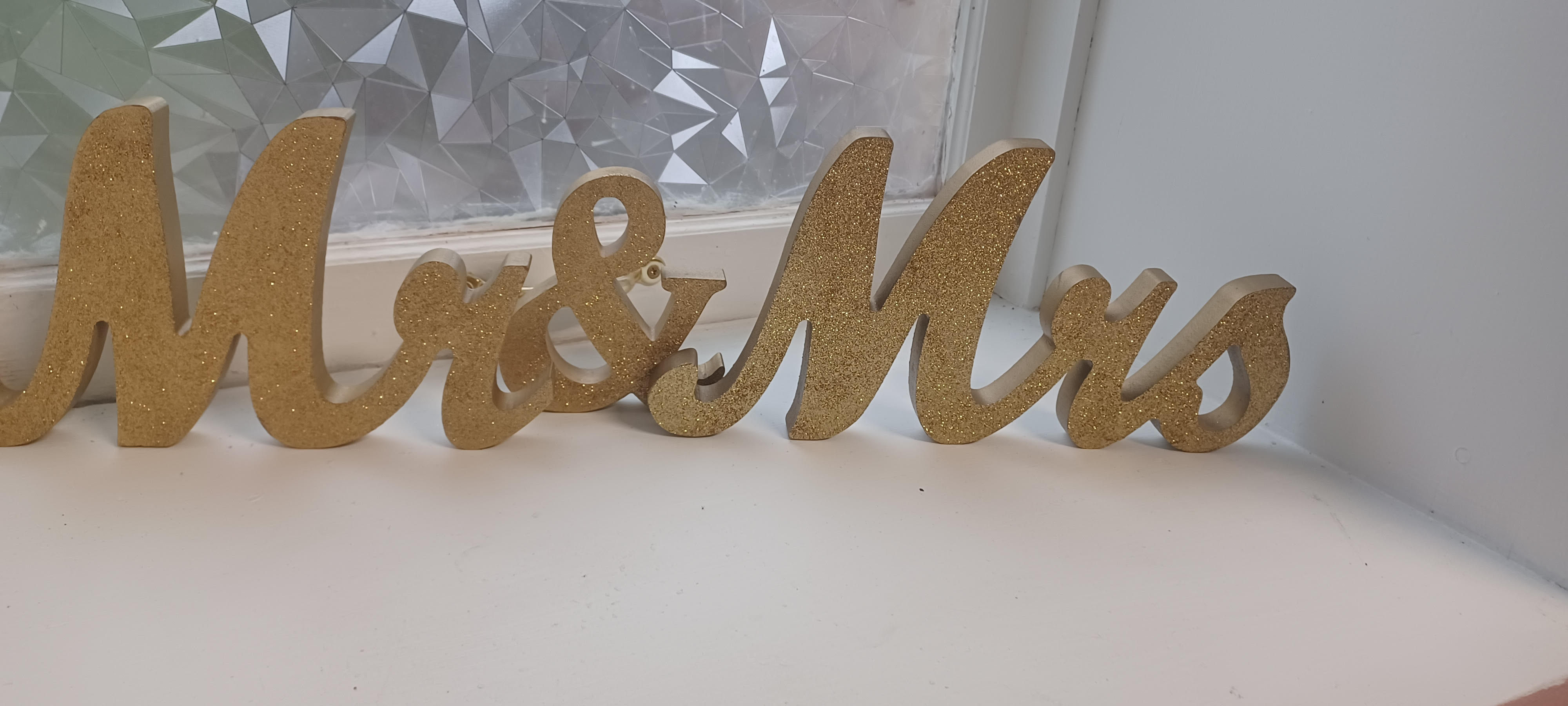 Gold Mr. and Mrs.