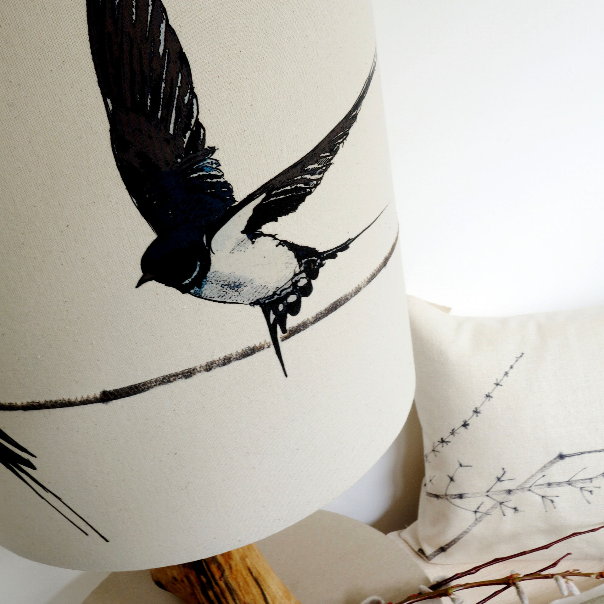 Swallow Lampshade