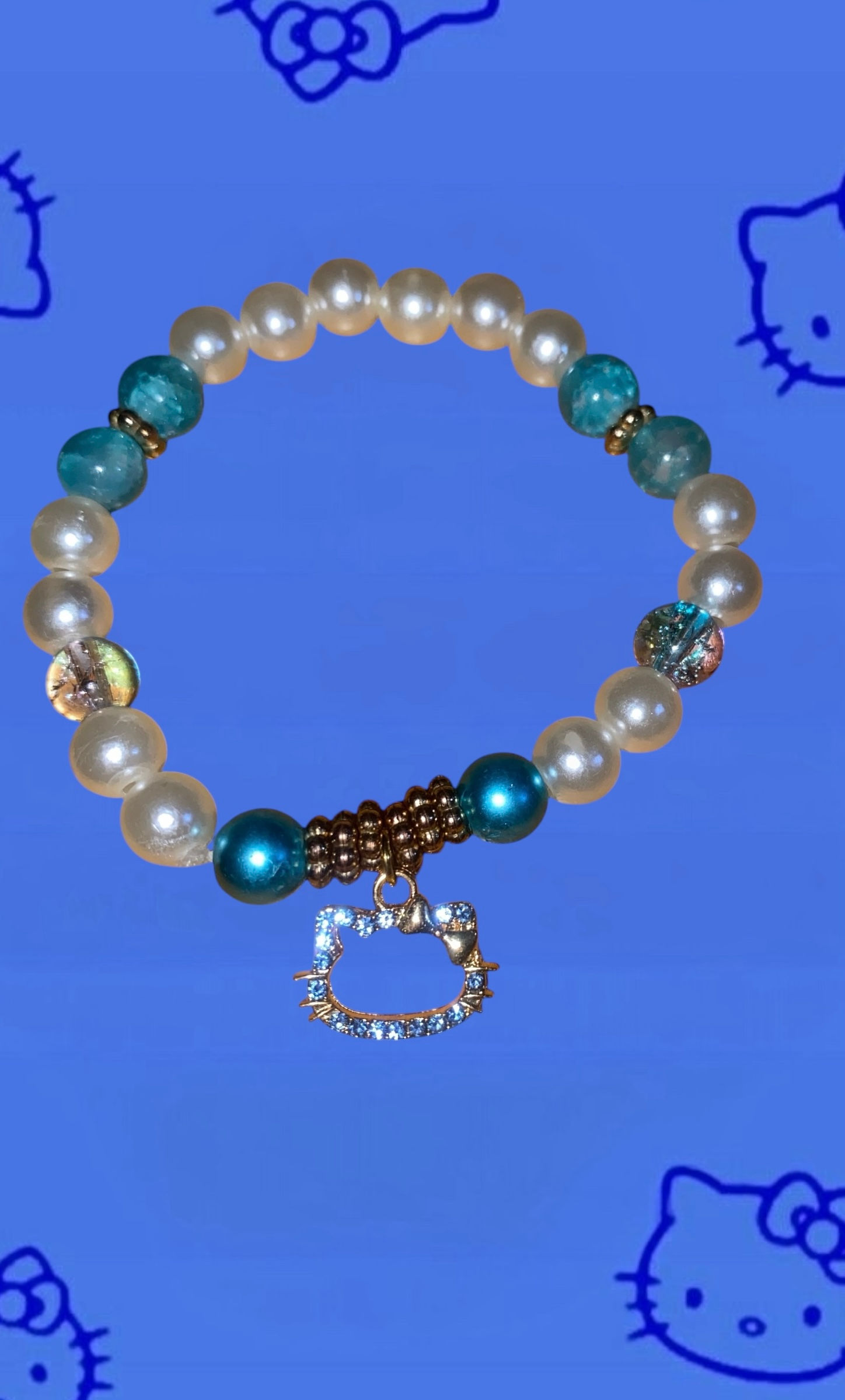 Blue hello kitty