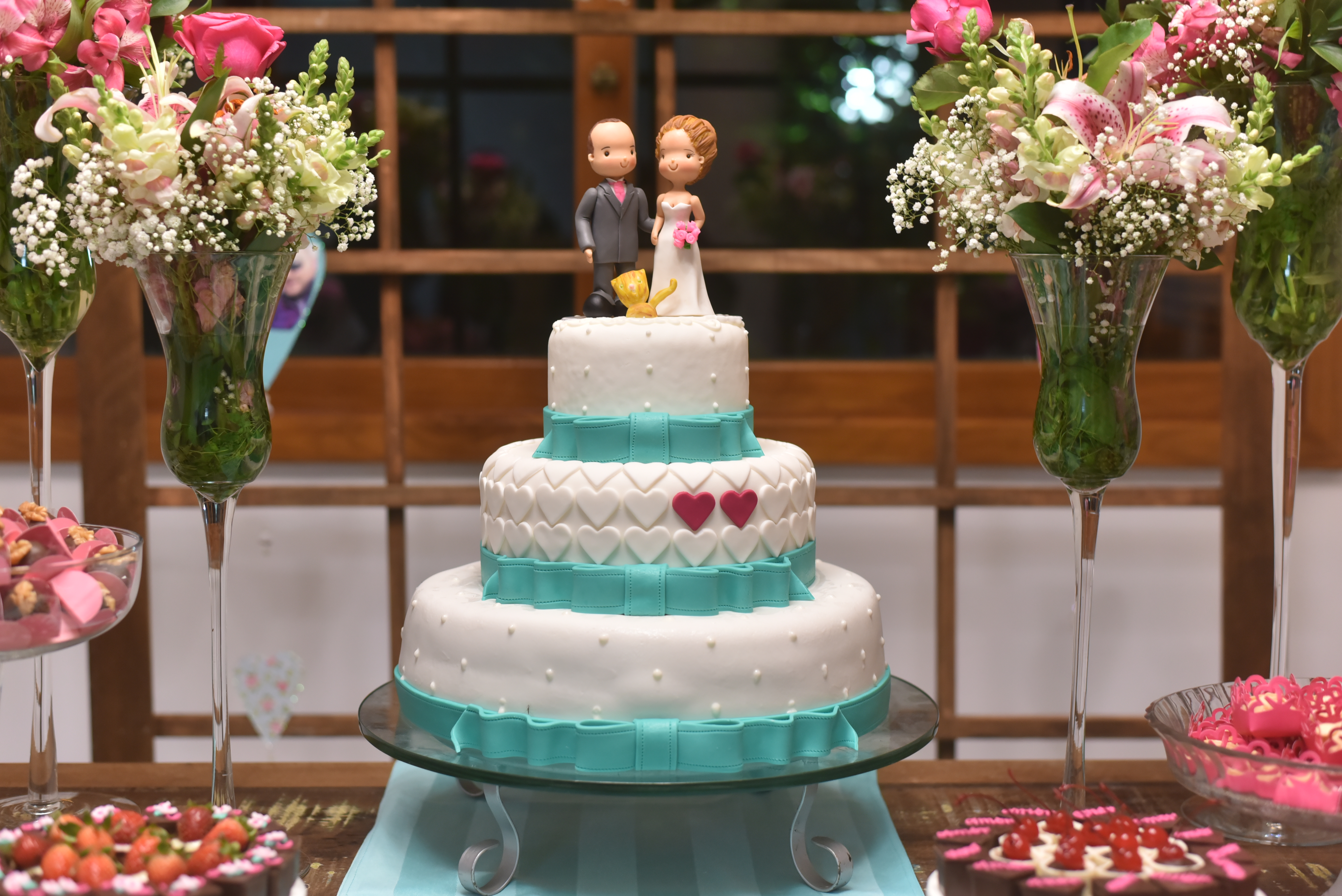 Arranged Food and Objects