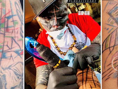 Black Alien Project slammed for launching new career as an 'abstract trash' tattoo artist in Mexico