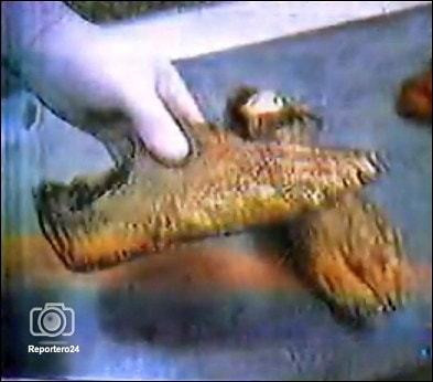 He would chop off the feet of his victims and bury them