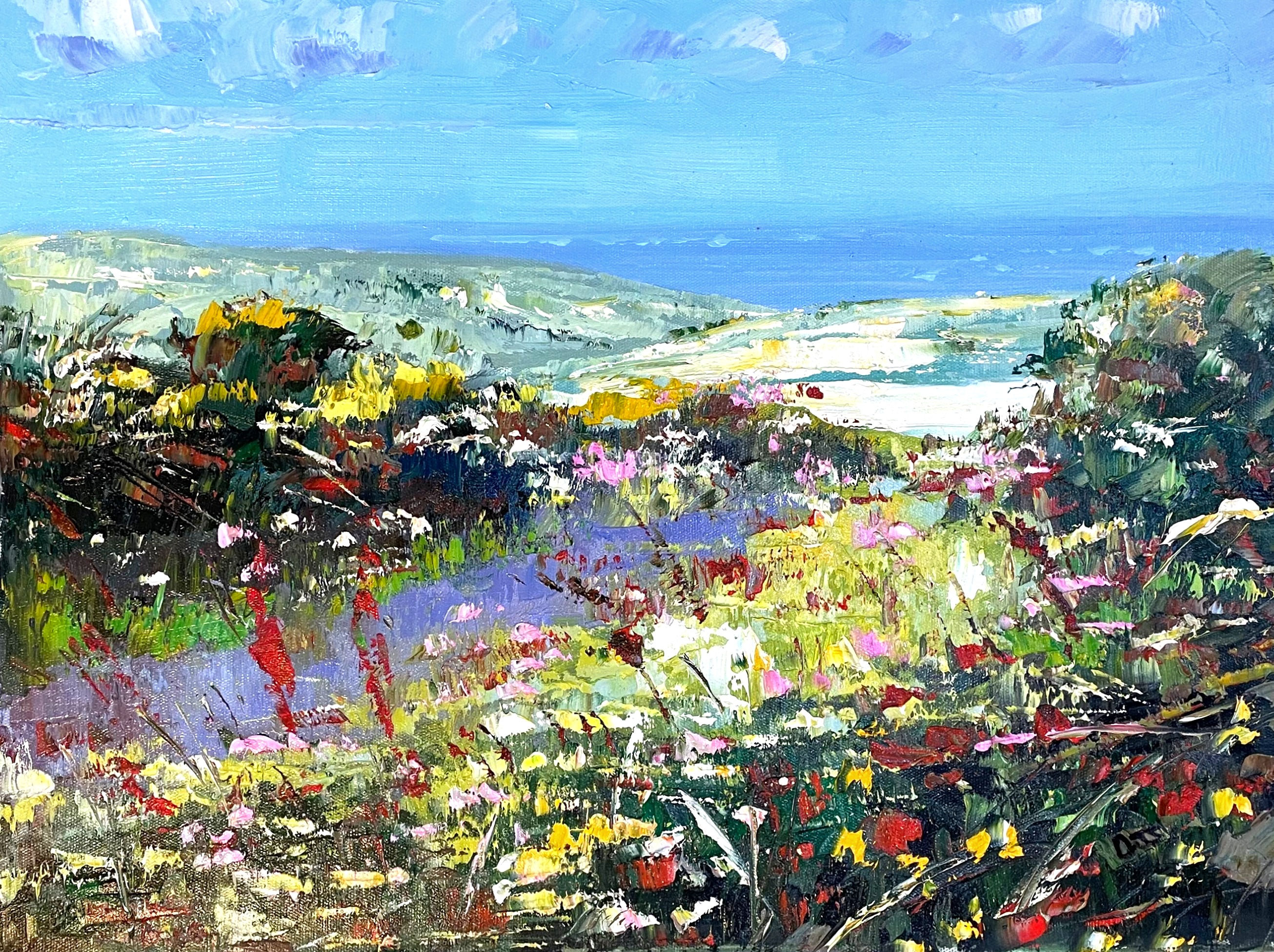 Marsh to Coast - Norfolk - Debbie Scott - Original Oil Painting