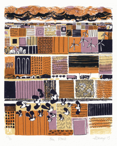 Carry Akroyd -Fen Flock