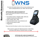 Opticon Scanners for Envi