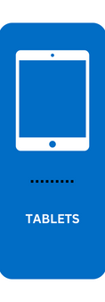 Button showing a tablet image