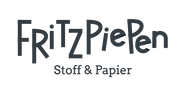 das Logo der Firma Fritzpiepen - Stoff & Papier