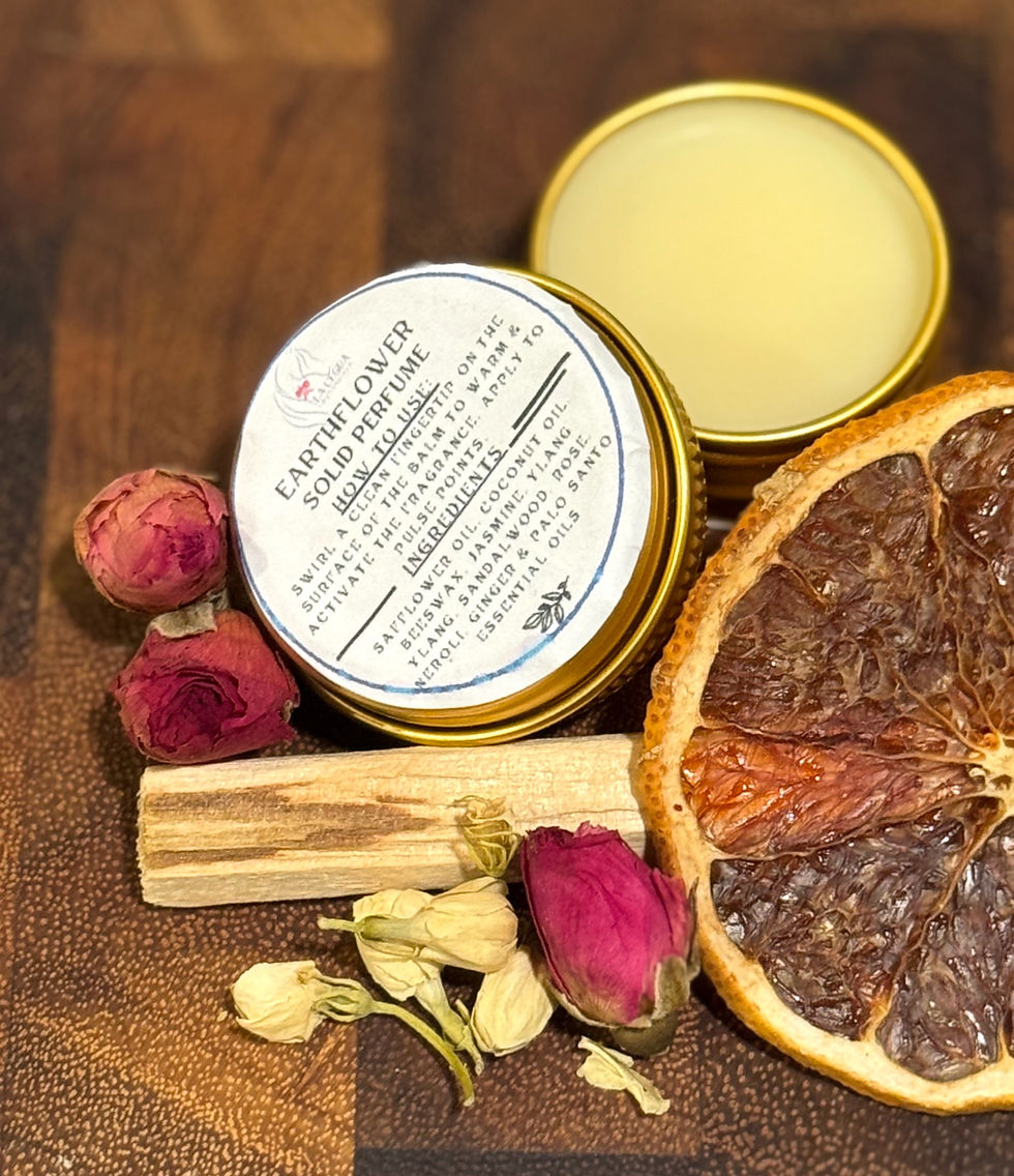 Earth Flower Solid Perfume – Botanical Alchemy for the Senses