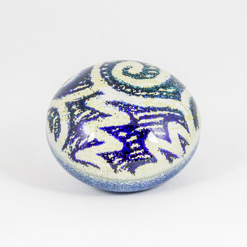 Jazz Nuvo Blue Paperweight Cased
