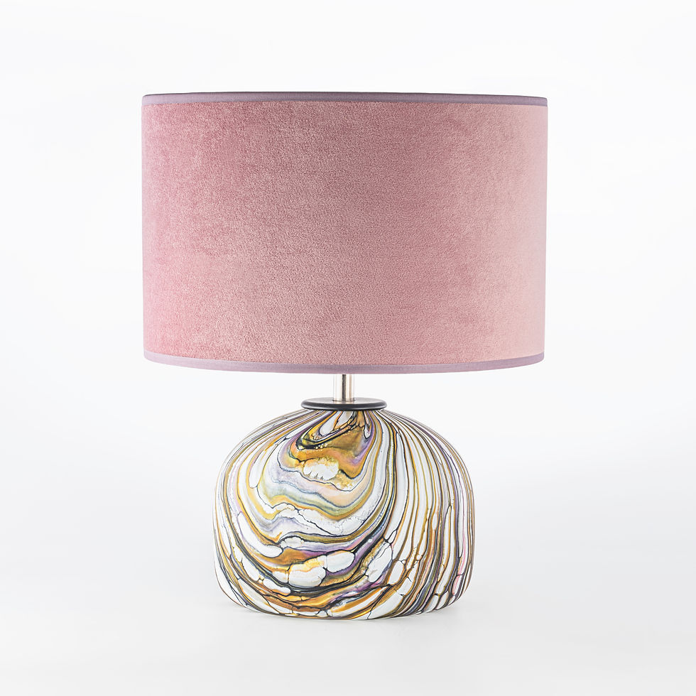 Stratum Pink Table Lamp (matt pictured)
