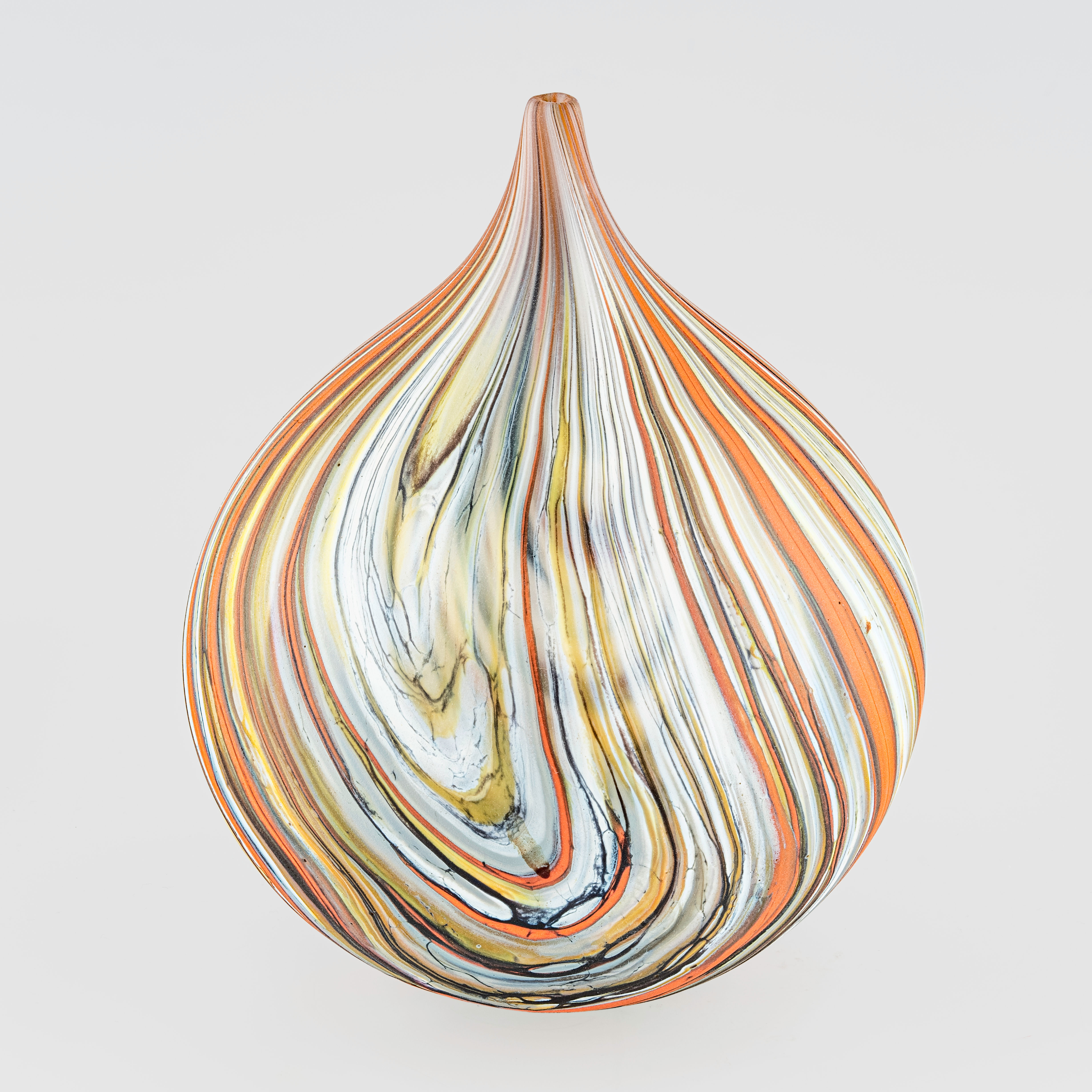 Stratum Orange Onion Vase Large (matt pictured)