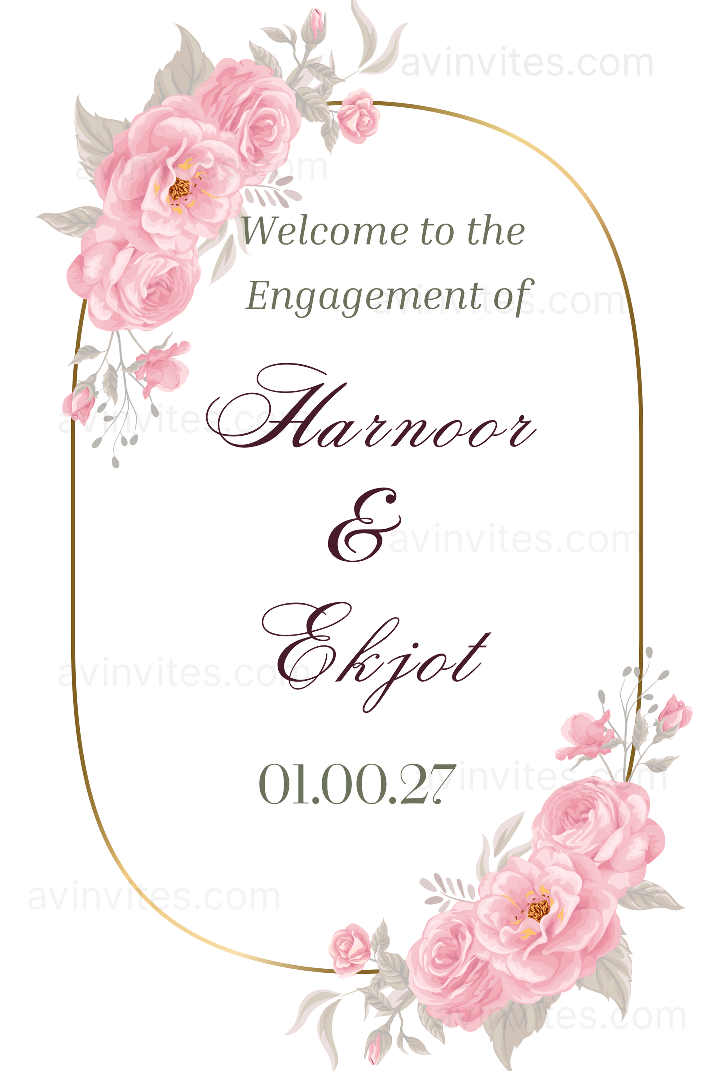 Welcome Sign- 66 (engagement)