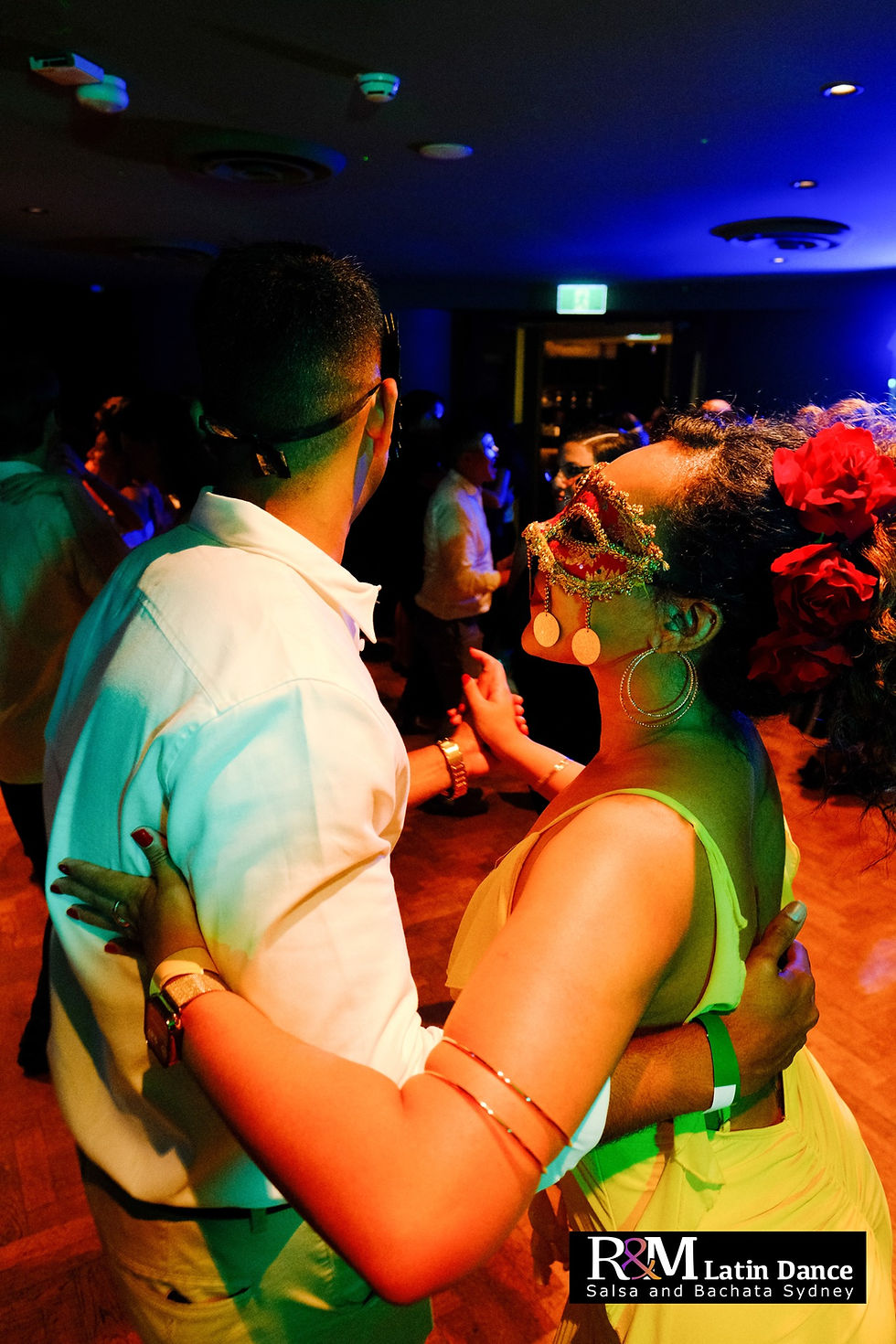 Masquerade Ball R&M Latin Dance 2025 Pictures Salsa and Bachata dance party in Sydney, Australia